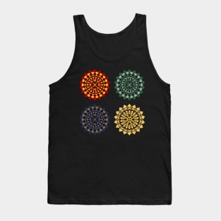 House Pride Floral Mandalas Tank Top